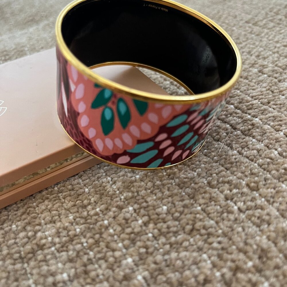 Hermes  Hermes Enamel  Extra Wide Gold  Hardware